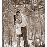 engagement portrait photo